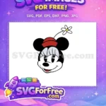 Free Red Hat Minnie Free Daisy Classic Disney Free SVG - Instant Download