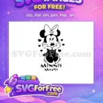 Free Adoring Minnie Free Hearts Minnie Mouse Disney Free SVG - Instant Download