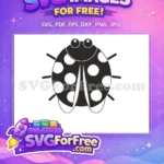 Free Cute Ladybug Free Polka Dots Miraculous Free SVG - Instant Download