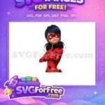 Free Smirking Ladybug Free Crossed Arms Miraculous Free SVG - Instant Download