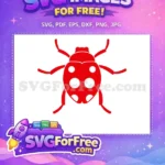 Free Red Ladybug Spots Free Silhouette Miraculous Free SVG - Instant Download