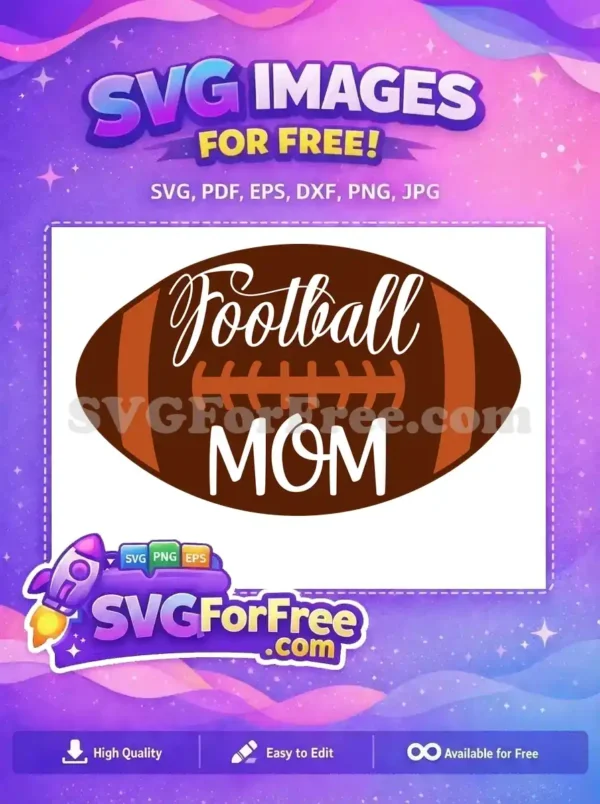 Free Football Mom Cut File Free Brown Ball Laces Sports Free SVG Free Football Mom Cut File Free Brown Ball Laces Sports Free SVG