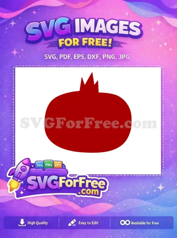 Free Dark Red Fruit Free Pomegranate Cut Free SVG Free Dark Red Fruit Free Pomegranate Cut Free SVG