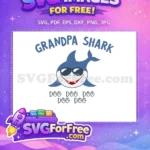 Free Grandpa Shark Sunglasses Free Red Mouth Doo Doo Free SVG - Instant Download