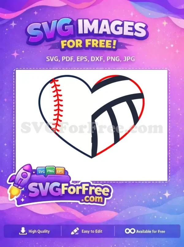 Free Red Stitching Free Navy Lines Sports Heart Free SVG Free Red Stitching Free Navy Lines Sports Heart Free SVG