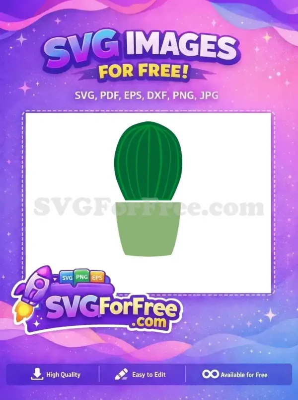 Free Green Potted Plant Free Minimalist Design Free SVG