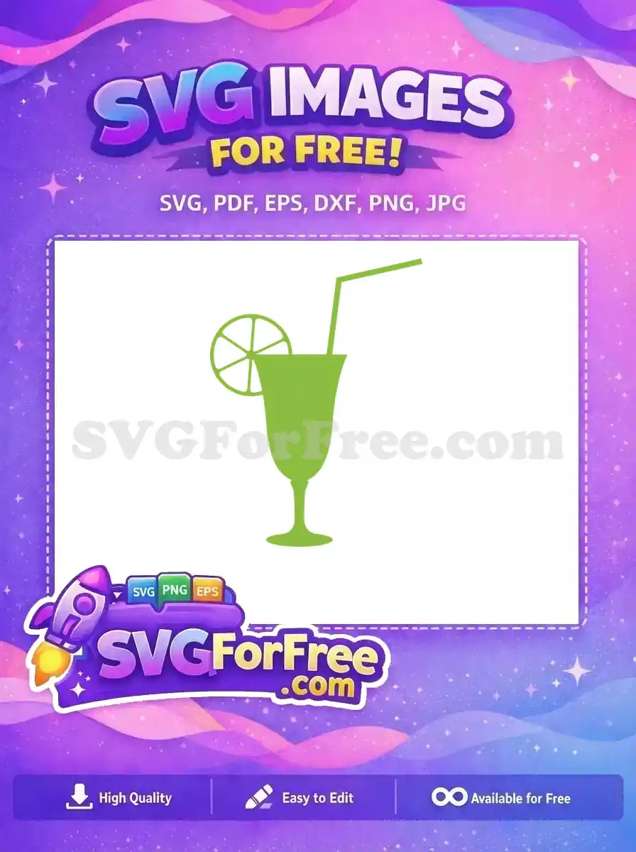 Free Green Lime Slice Free Drink Glass Miscellaneous Free SVG