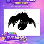 Free Tamatoa Shiny Shell Free Moana Villain Free SVG - Instant Download