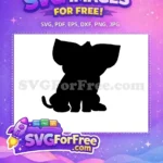 Free Hei Hei Silhouette Free Rooster Side Moana Free SVG 2 - Instant Download