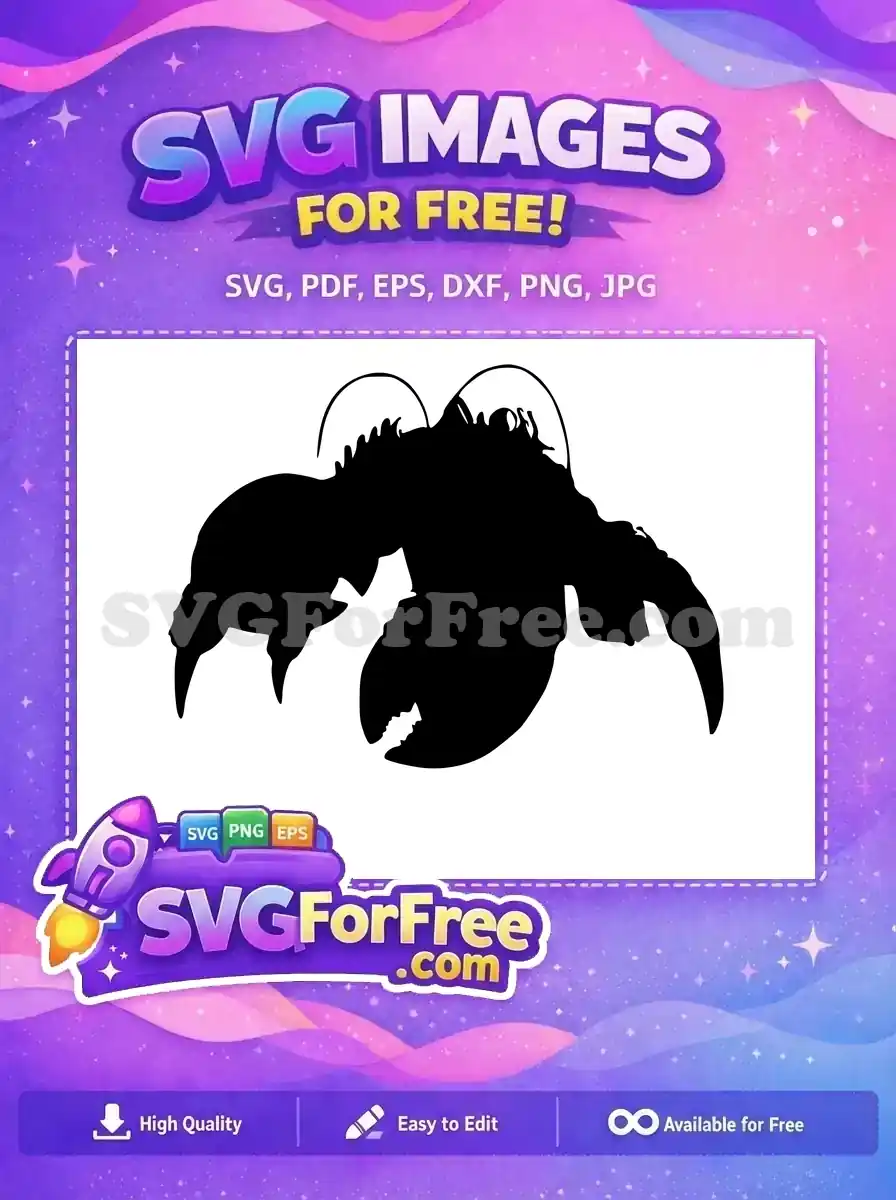 Free Tamatoa Crab Free Shiny Shell Moana Free SVG