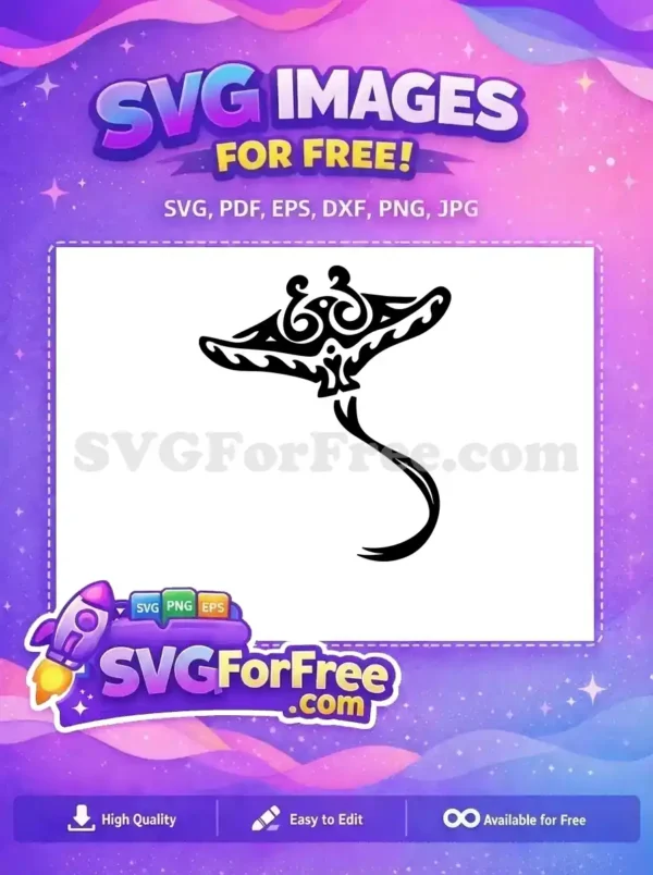 Free Smiling Moana Free Flowing Hair Moana Free SVG 1