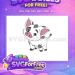 Free Cute Pua Free Piglet Moana Free SVG - Instant Download