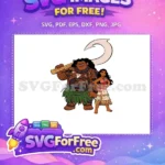 Free Angry Maui Free Happy Moana Moana Free SVG - Instant Download
