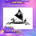 Free Wavy Hair Free Pua Pig Moana Free SVG 2 - Instant Download