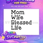 Free Mothers Day Free Mom Quotes Silhouette Free SVG 2 - Instant Download