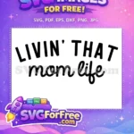 Free Mothers Day Free Best Mom Ever Design Free SVG - Instant Download