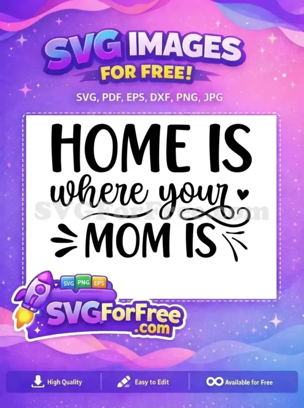 Free Mother's Day Free Mom Life Loving Quote Free SVG