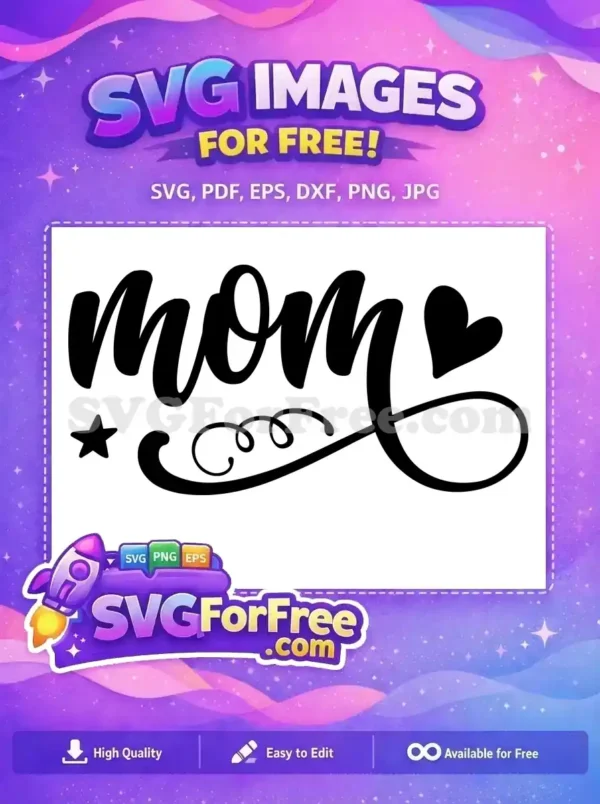 Free Mothers Day Free Best Mom Ever Quote Free SVG 6