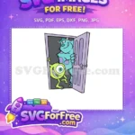 Free Mike Wazowski Free Sully Smiling Monsters Inc Free SVG - Instant Download