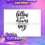 Free Dreams Arrow Free Motivation Quotes They Know Free SVG - Instant Download