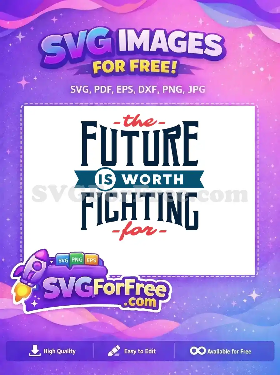Free Bold Font Free Ribbon Detail Motivation Free SVG