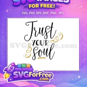 Free Black Trust Free Gold Swirl Motivation Free SVG Free Black Trust Free Gold Swirl Motivation Free SVG
