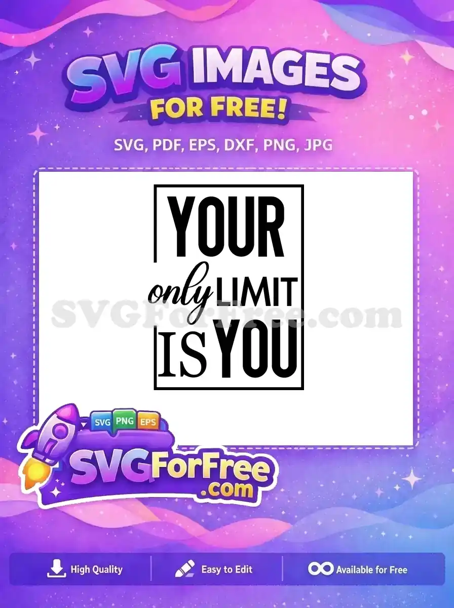 Free Bold Letters Free Cursive Text Motivation Free SVG