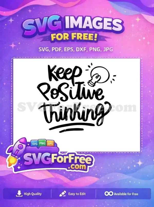 Free Positive Affirmation Free Motivational Quote Inspiration Free SVG 8