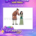 Free Angry Li Shang Free Neutral Mulan Mulan Free SVG - Instant Download