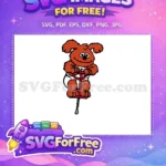 Free Fozzie Bear Pogo Free Stick Muppet Babies Free SVG 1 - Instant Download