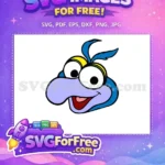 Free Googly Eyes Free Blue Hair Muppet Babies Free SVG 1 - Instant Download