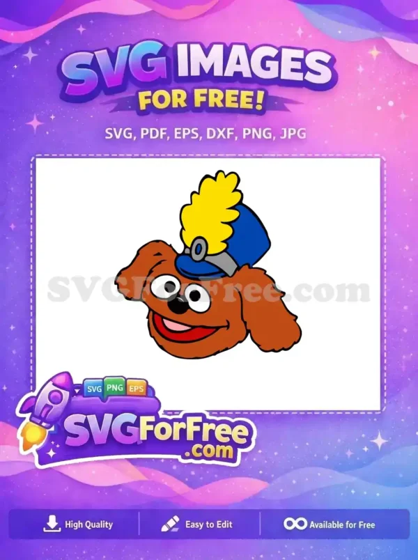 Free Fozzie Bear Hat Free Yellow Plume Muppet Babies Free SVG Free Fozzie Bear Hat Free Yellow Plume Muppet Babies Free SVG
