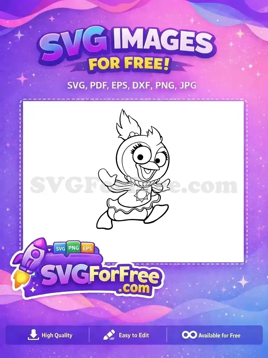 Free Kermit Smiling Free Muppet Babies Disney Free SVG 1