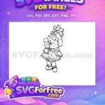 Free Ice Cream Mess Free Muppet Babies Disney Free SVG - Instant Download