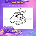 Free Googly Eyes Free Smiling Baby Animal Muppet Free SVG - Instant Download