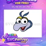 Free Googly Eyes Free Blue Hair Muppet Babies Free SVG 2 - Instant Download