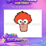 Free Red Hair Free Googly Eyes Muppet Babies Free SVG 2 - Instant Download
