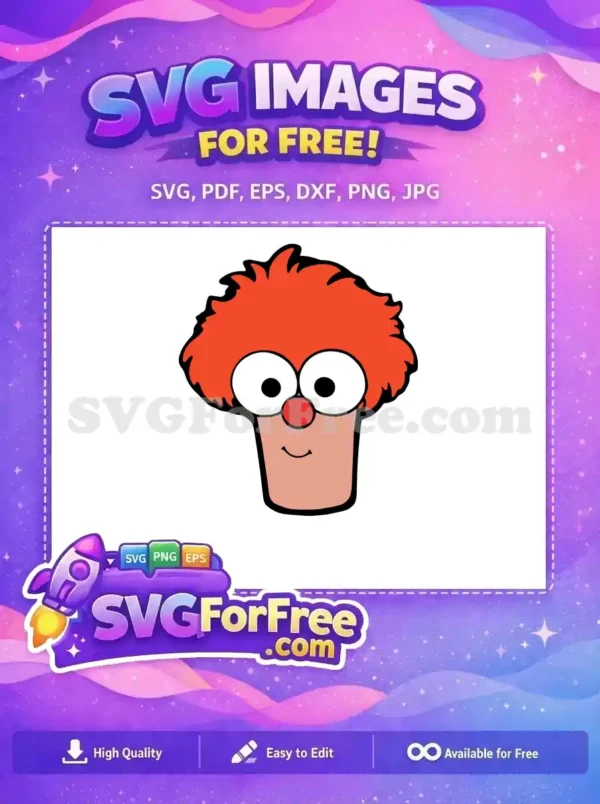 Free Red Hair Free Googly Eyes Muppet Babies Free SVG 2 Free Red Hair Free Googly Eyes Muppet Babies Free SVG 2