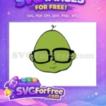 Free Green Beaker Free Glasses Muppet Babies Free SVG - Instant Download