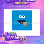 Free Googly Eyes Free Cookie Monster Sesame Free SVG - Instant Download
