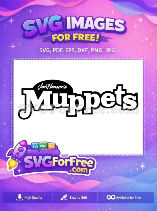 Free Muppet Babies Free Jim Henson Muppets Free SVG
