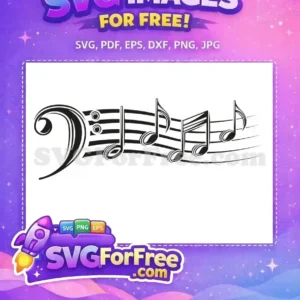 Free Bass Clef Free Treble Staff Music Free SVG Free Bass Clef Free Treble Staff Music Free SVG