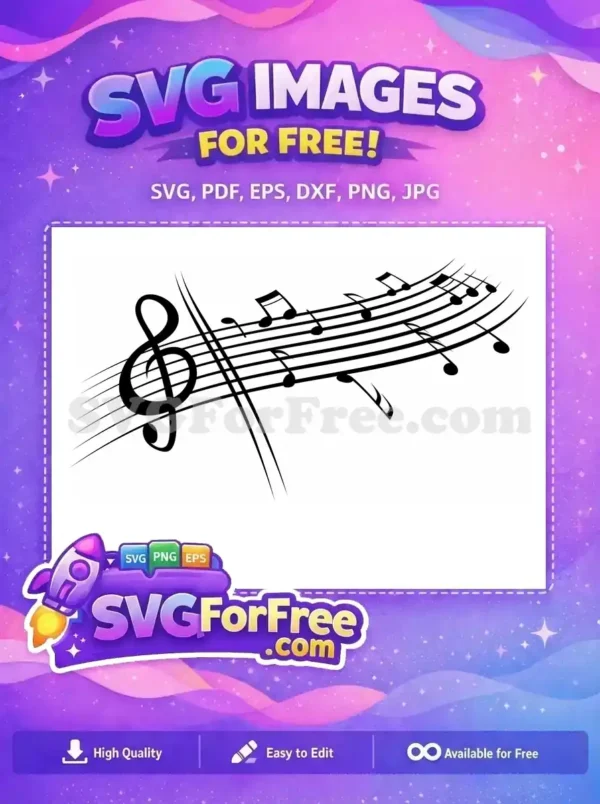 Free Music Note Free Simple Musical Design Free SVG