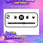 Free Simple Music Free Player Icon Design Free SVG 1 - Instant Download