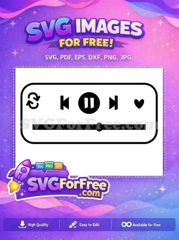 Free Simple Music Free Player Icon Design Free SVG 1