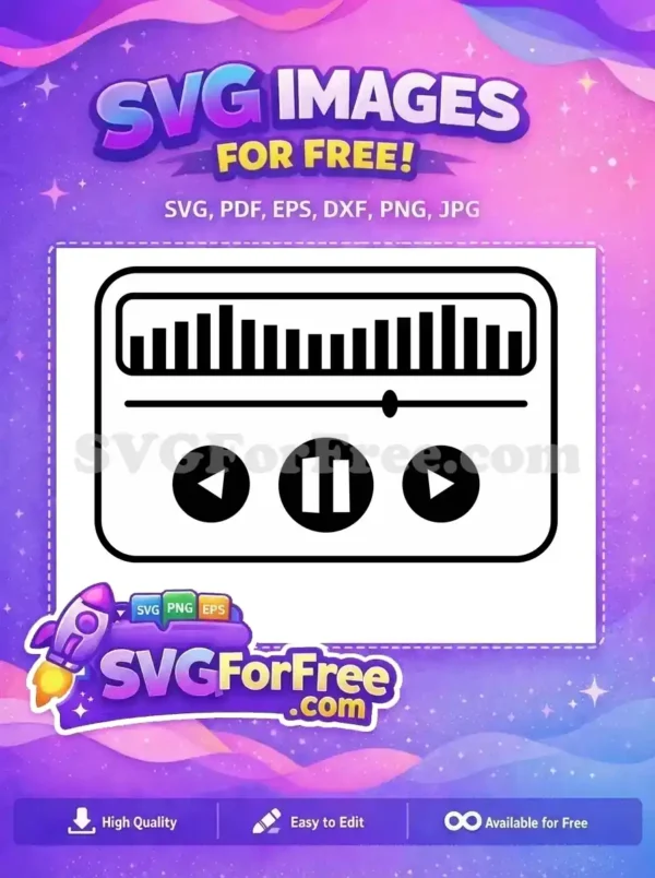 Free Music Free Player Icon Simple Free SVG