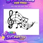 Free Inspirational Note Free Music Quote Design Free SVG - Instant Download