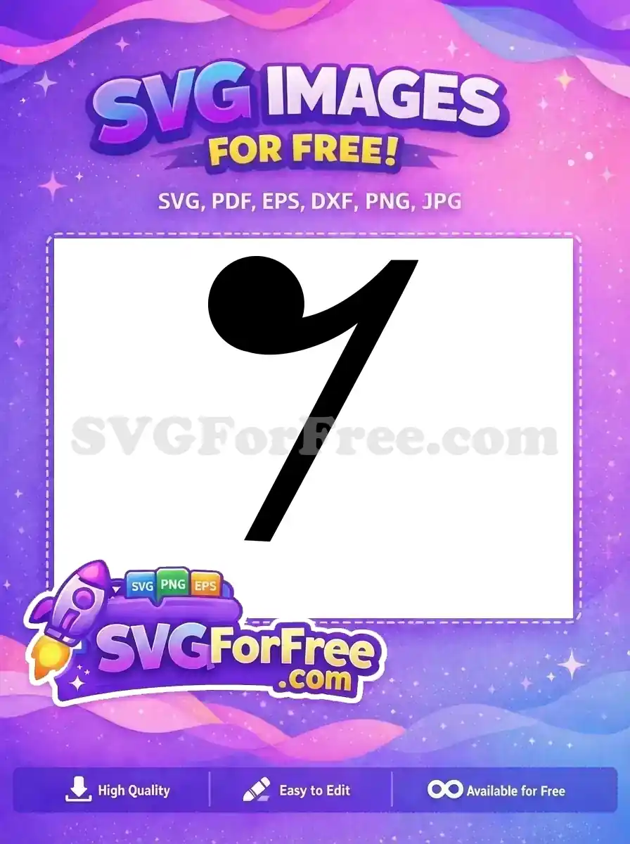 Free Music Note Free Treble Clef Music Free SVG 5