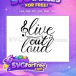 Free Music Notes Free Treble Clef Music Free SVG 7 - Instant Download