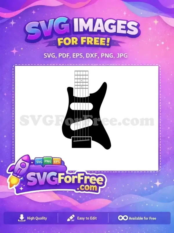 Free Guitar Neck Free Fretboard Music Free SVG